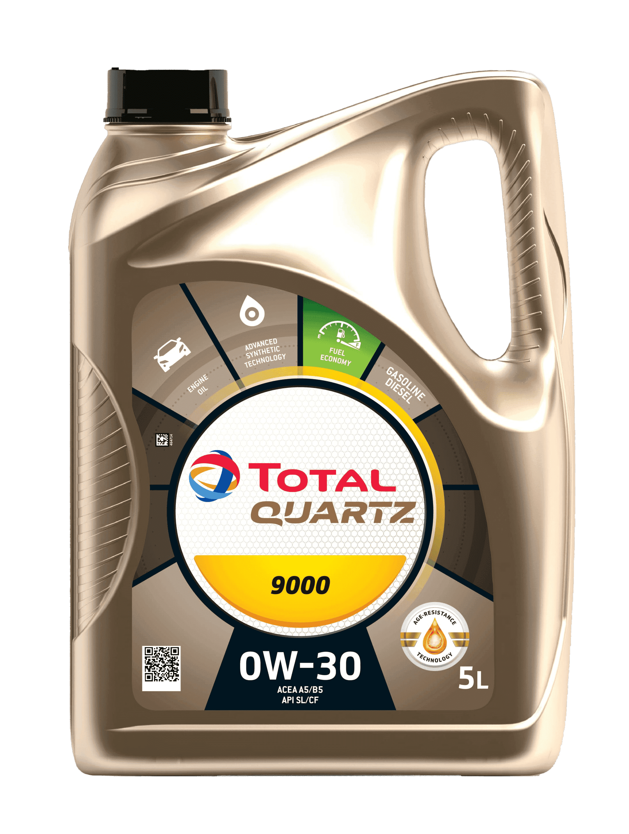 Моторное масло Total QUARTZ 9000 0W30, 5л